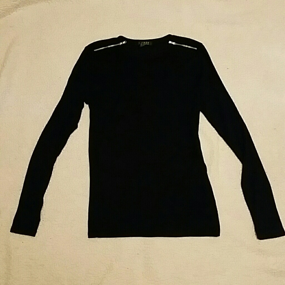 Dark Blue Zipper Shirt
